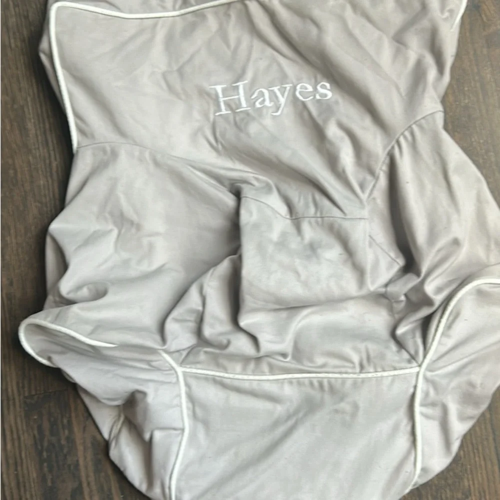 Gray “Hayes” My first anywhere Chair cover only!